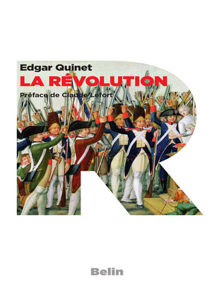 cover image of La révolution--coffret